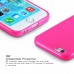 iPhone 6 6s 4.7 - TPU Soft Protective Phone Cover Case - Solid Pink
